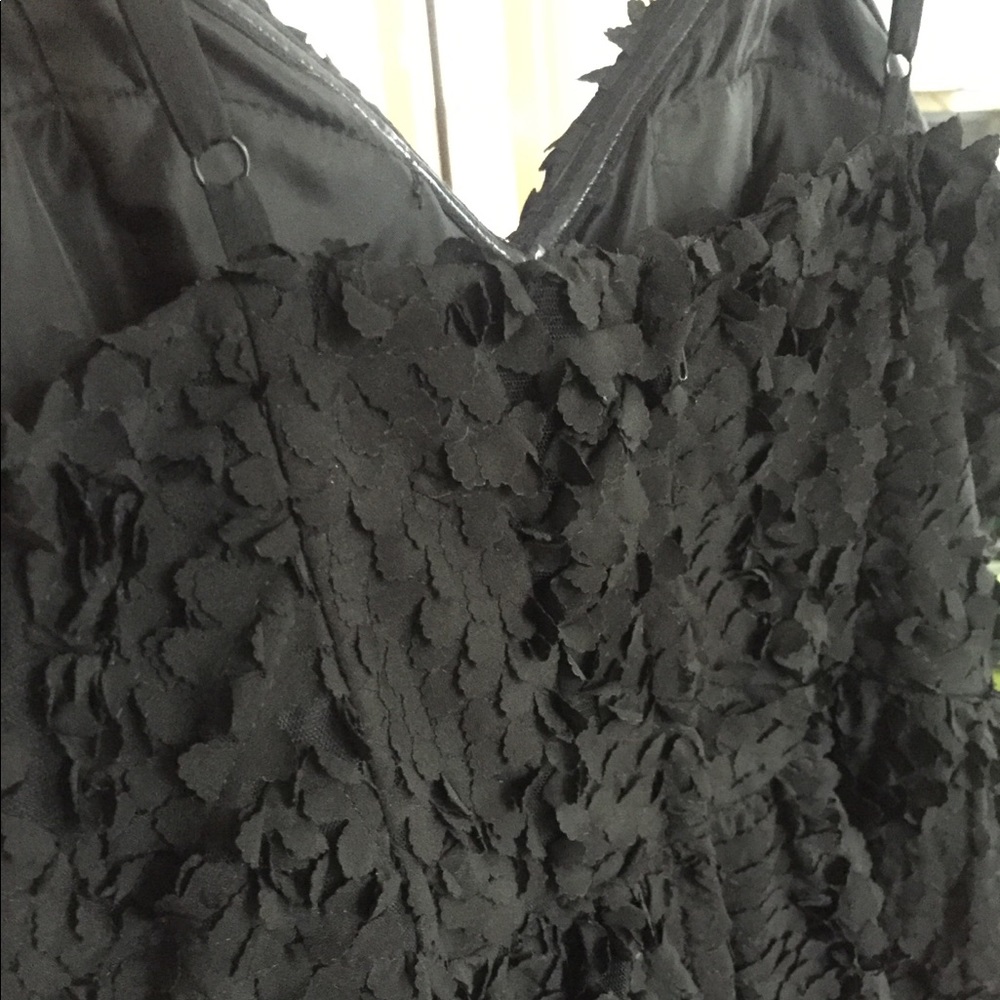 H&M Black Ruffle Dress - Picture 3 of 6